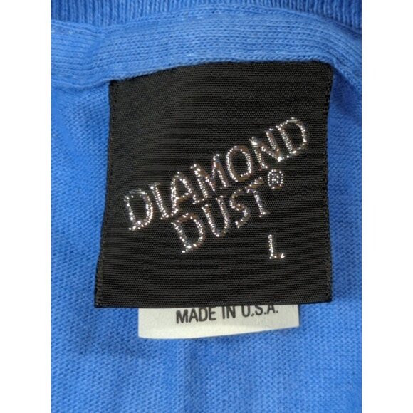 Vintage Diamond Dust Women’s Size L Las Vegas Tribal Design Single Stitch Tee - Picture 9 of 12